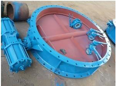 氣(qi)動通風蝶閥 氣動通風蝶閥