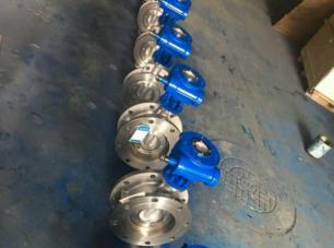 三(sān)偏心法蘭式(shi)渦輪蝶閥 三(san)偏心法蘭式(shi)渦輪蝶閥